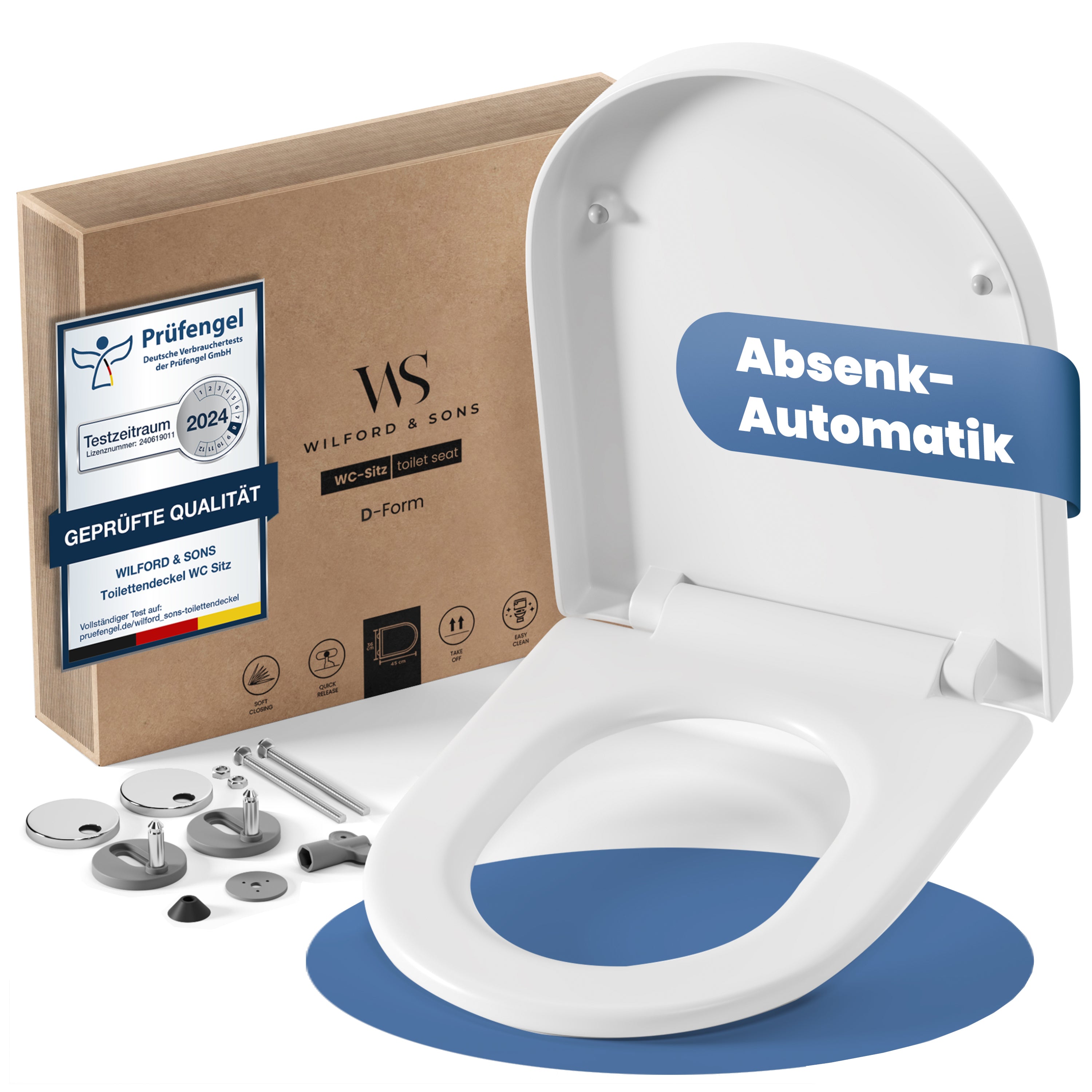 Toilettensitz | D-Form