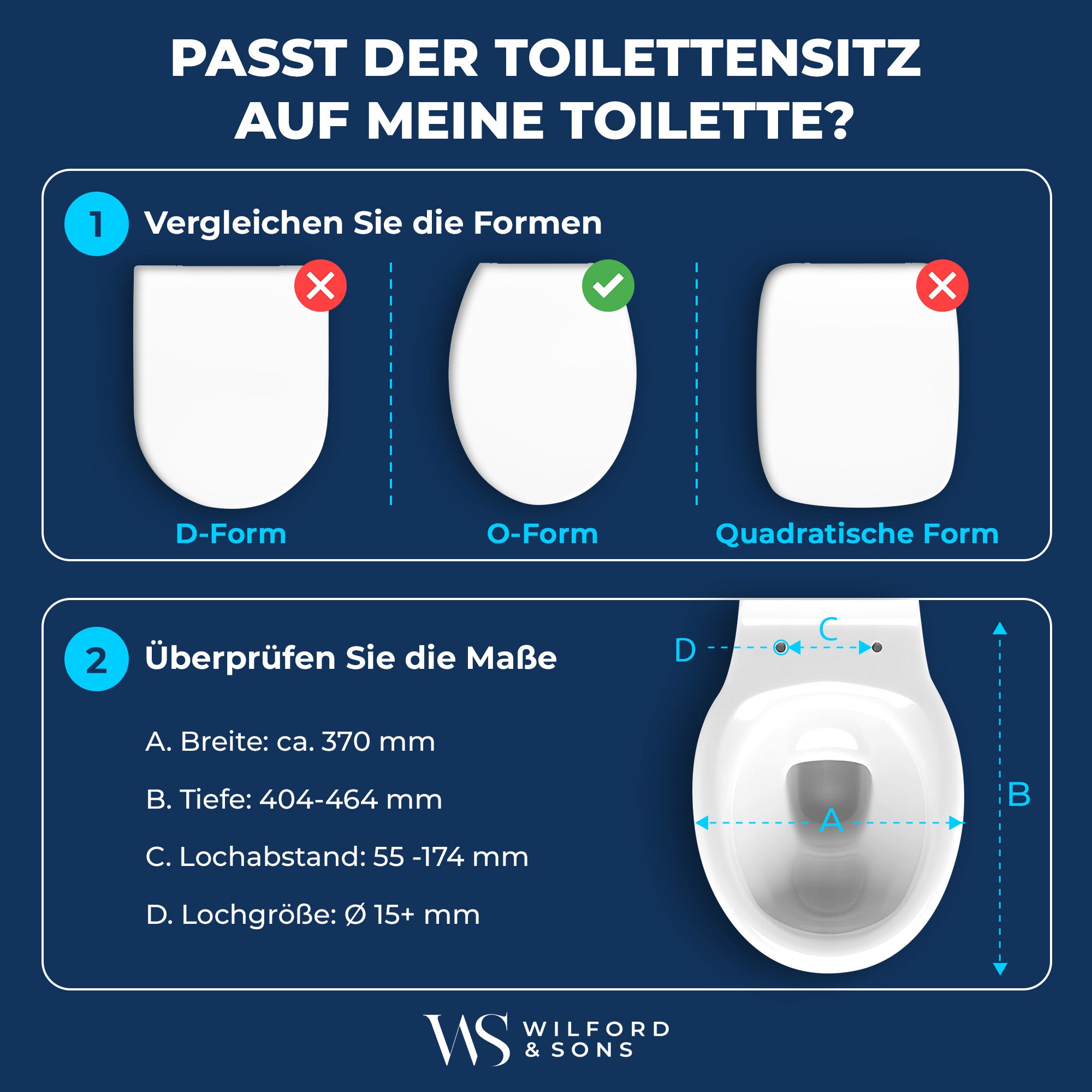 Toilettensitz | O-Form
