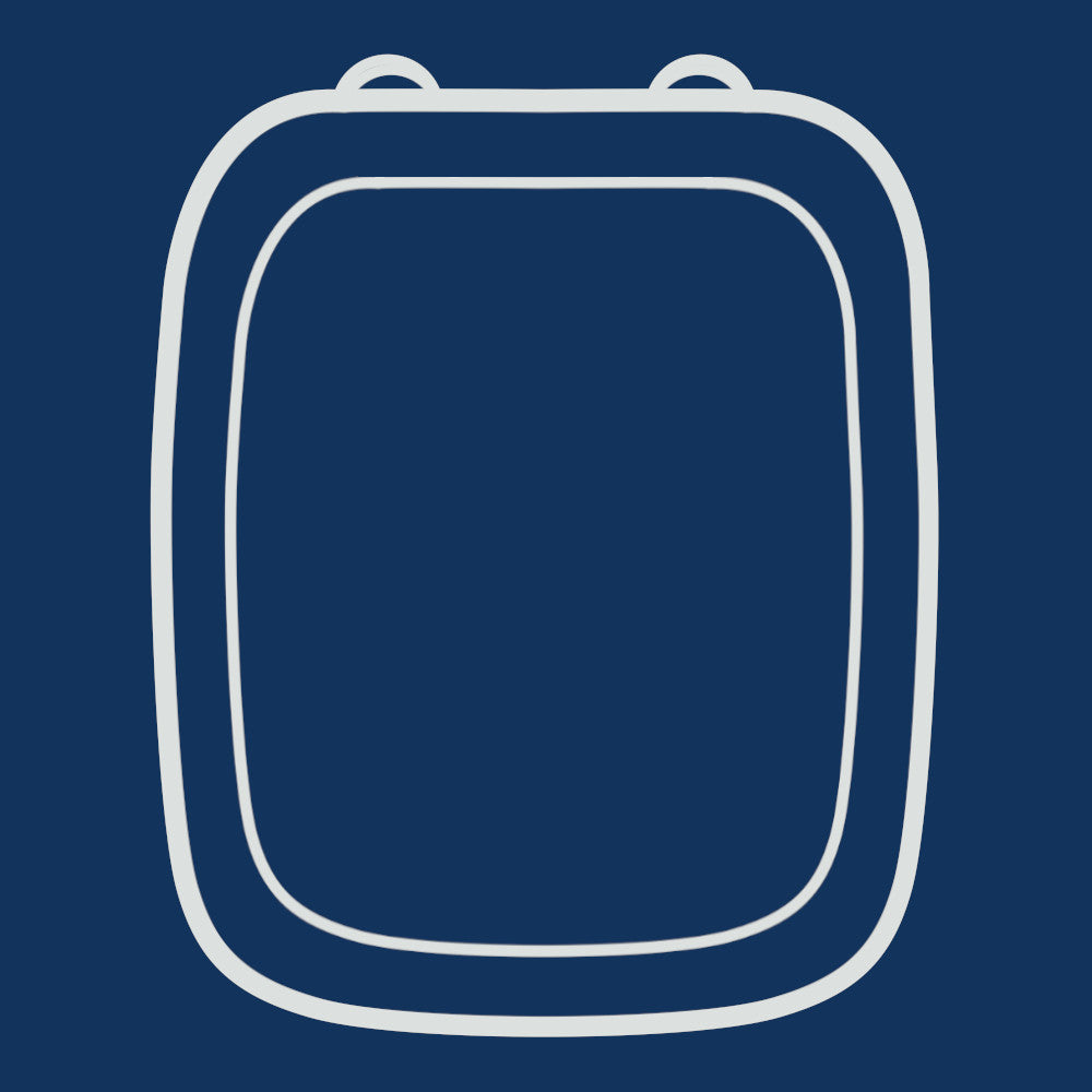 Toilettensitz | Rechteck Form