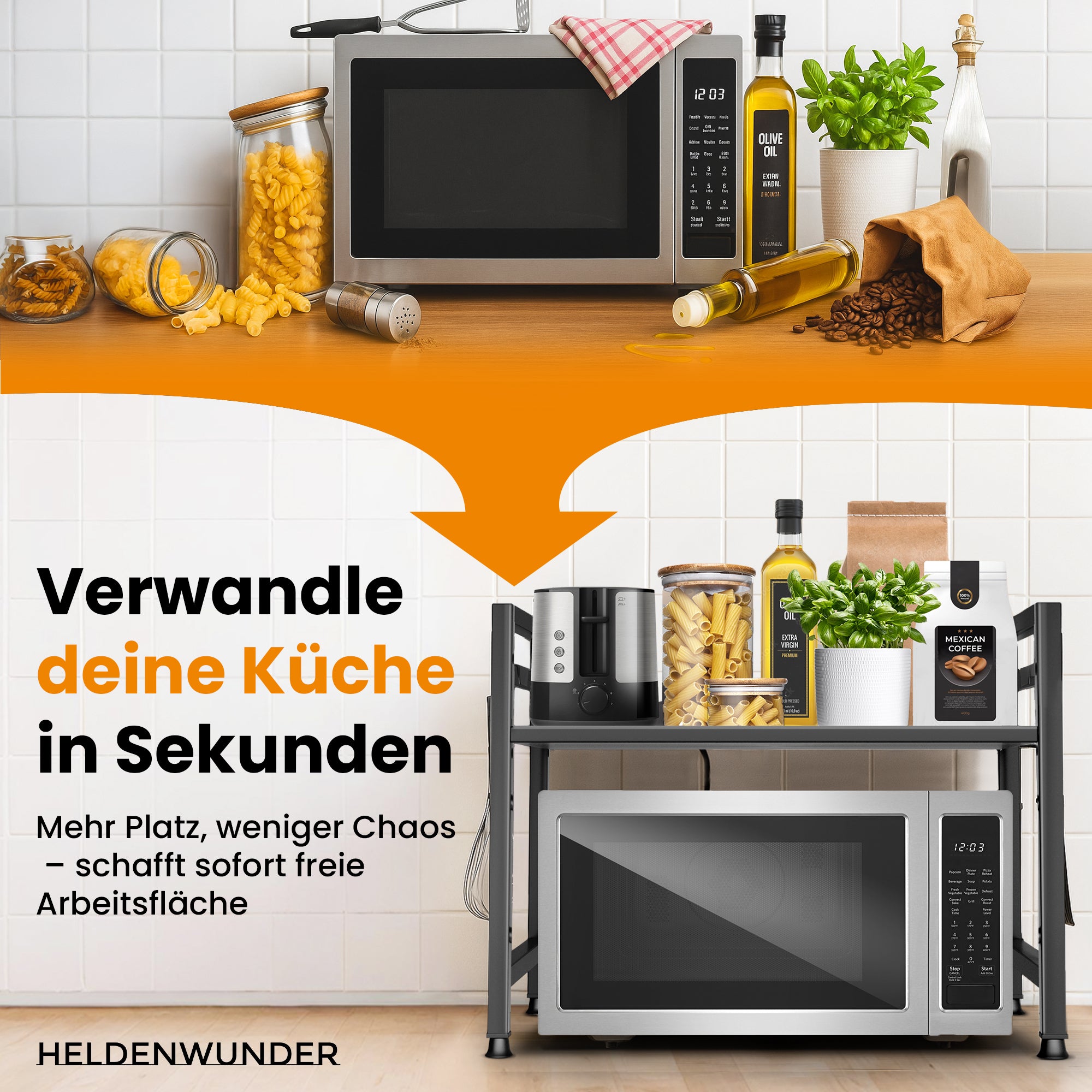 Heldenwunder Micro Wave Rack