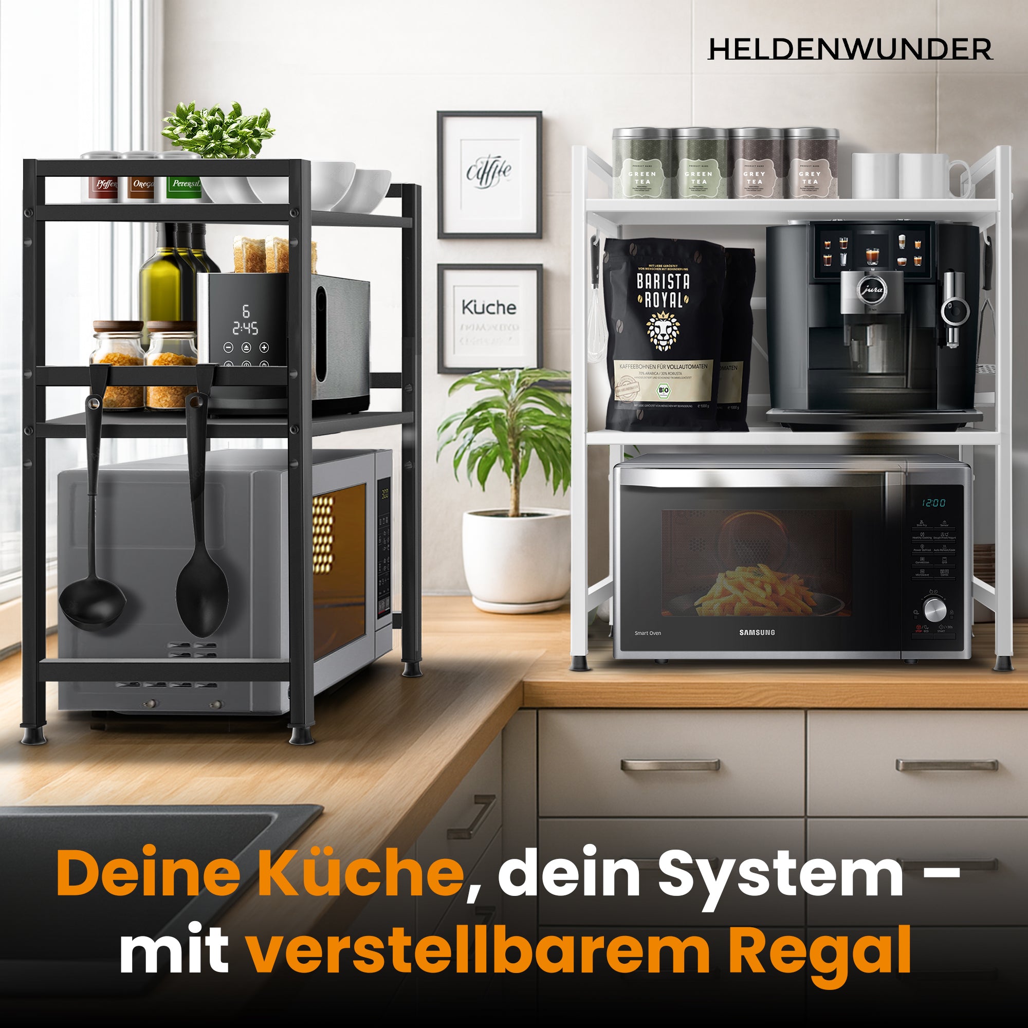 Heldenwunder Micro Wave Rack