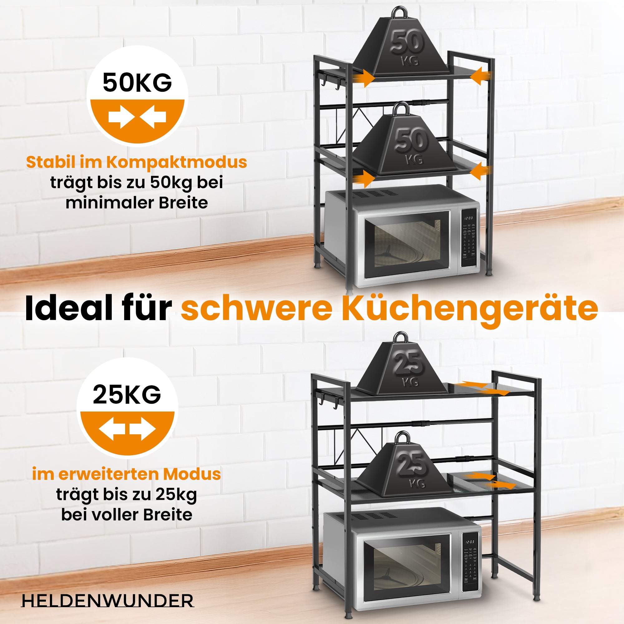 Heldenwunder Micro Wave Rack