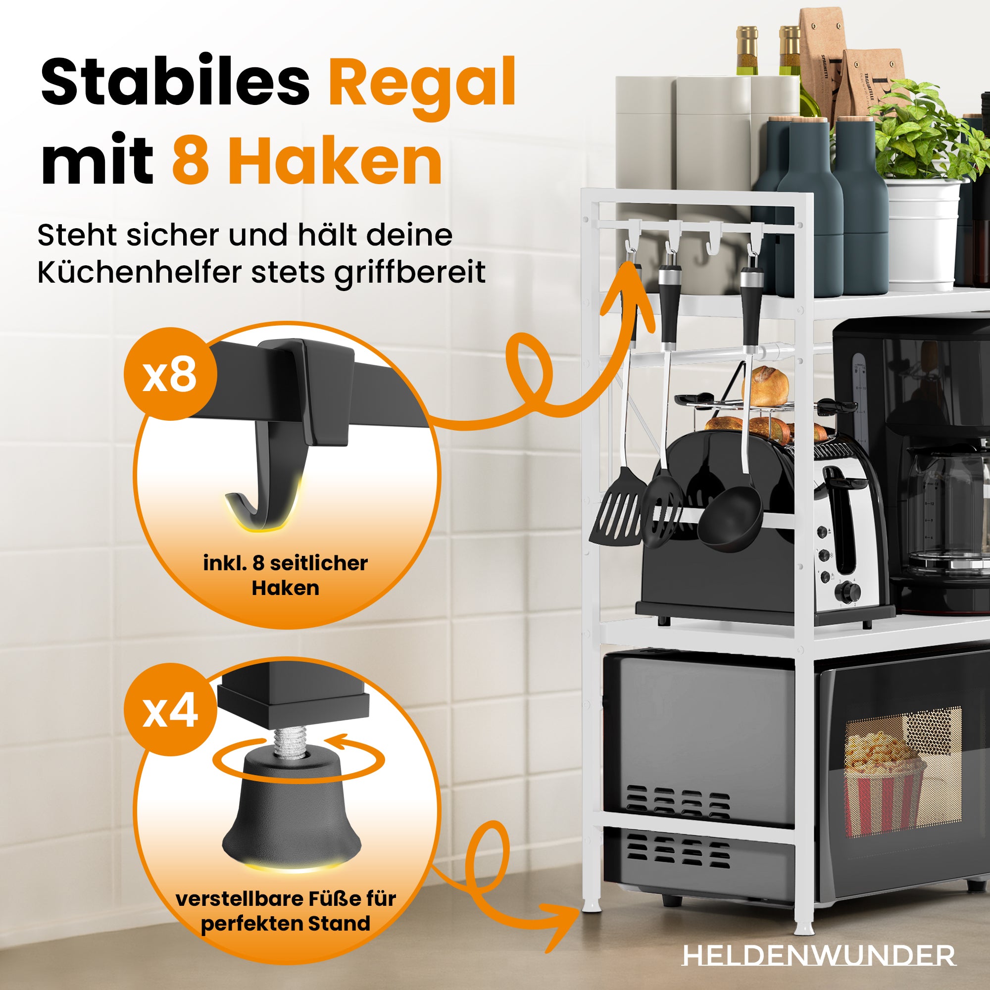 Heldenwunder Micro Wave Rack