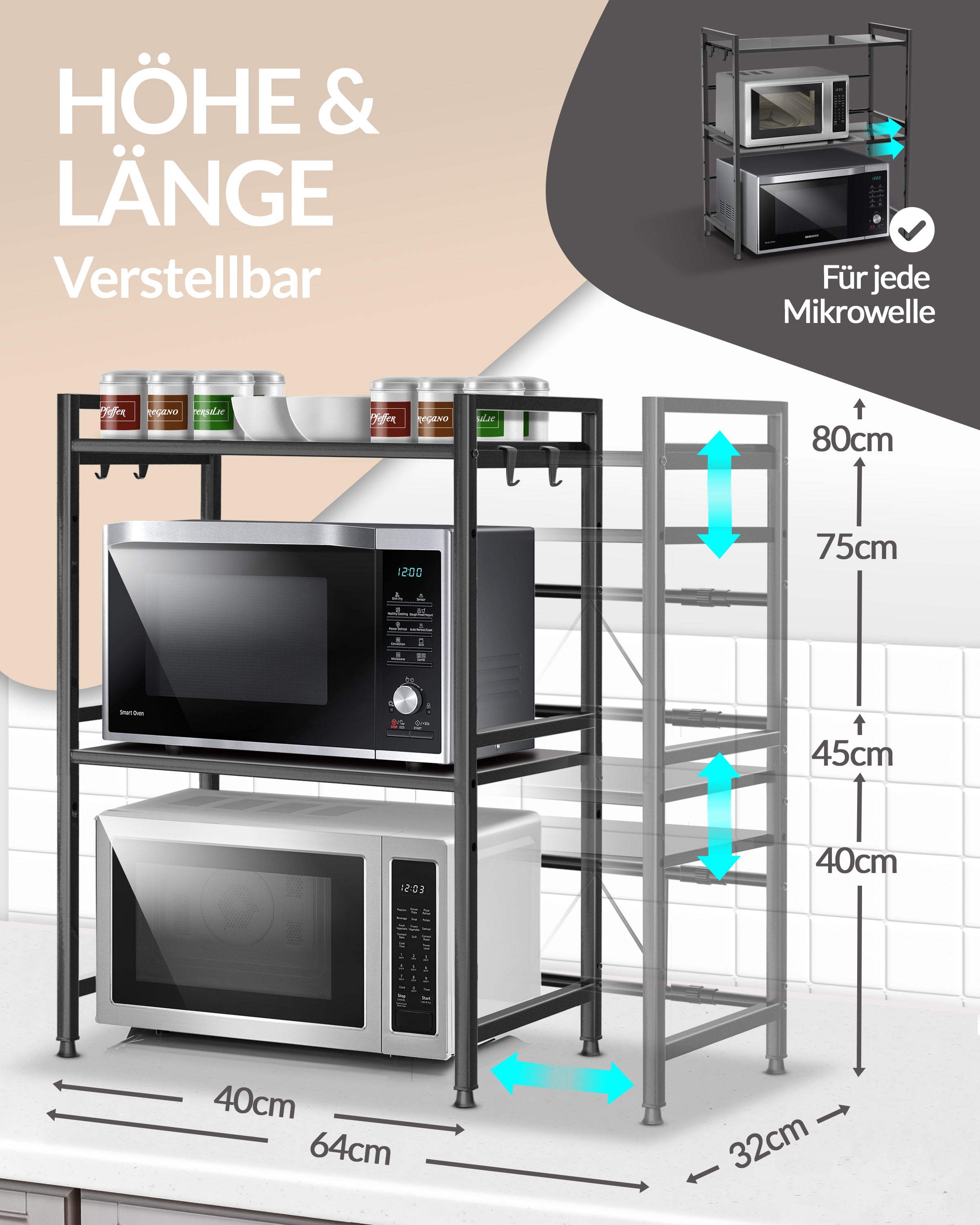 Heldenwunder Micro Wave Rack