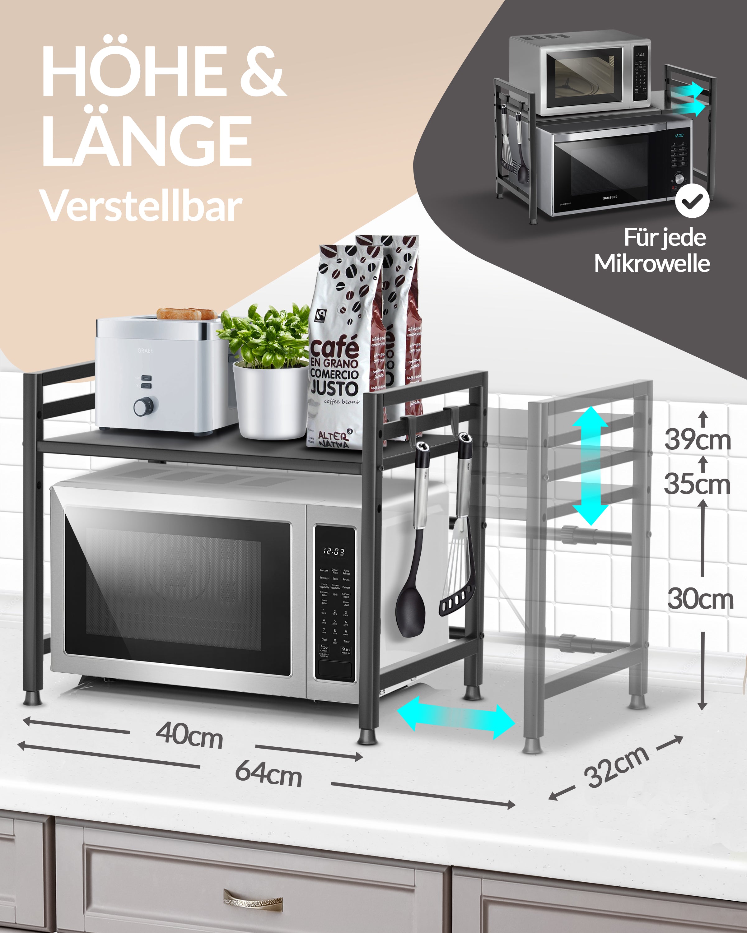 Heldenwunder Micro Wave Rack