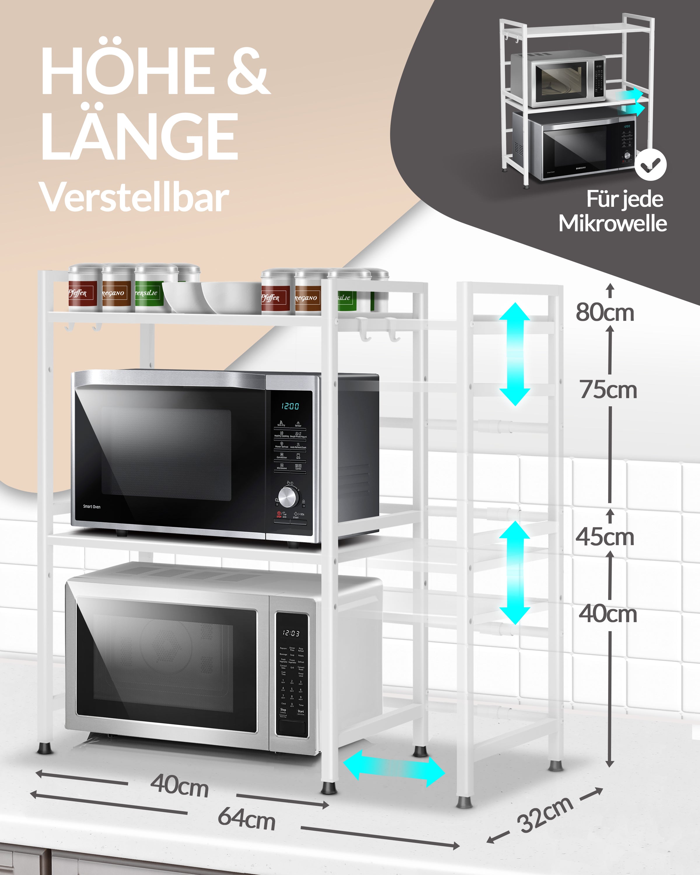 Heldenwunder Micro Wave Rack