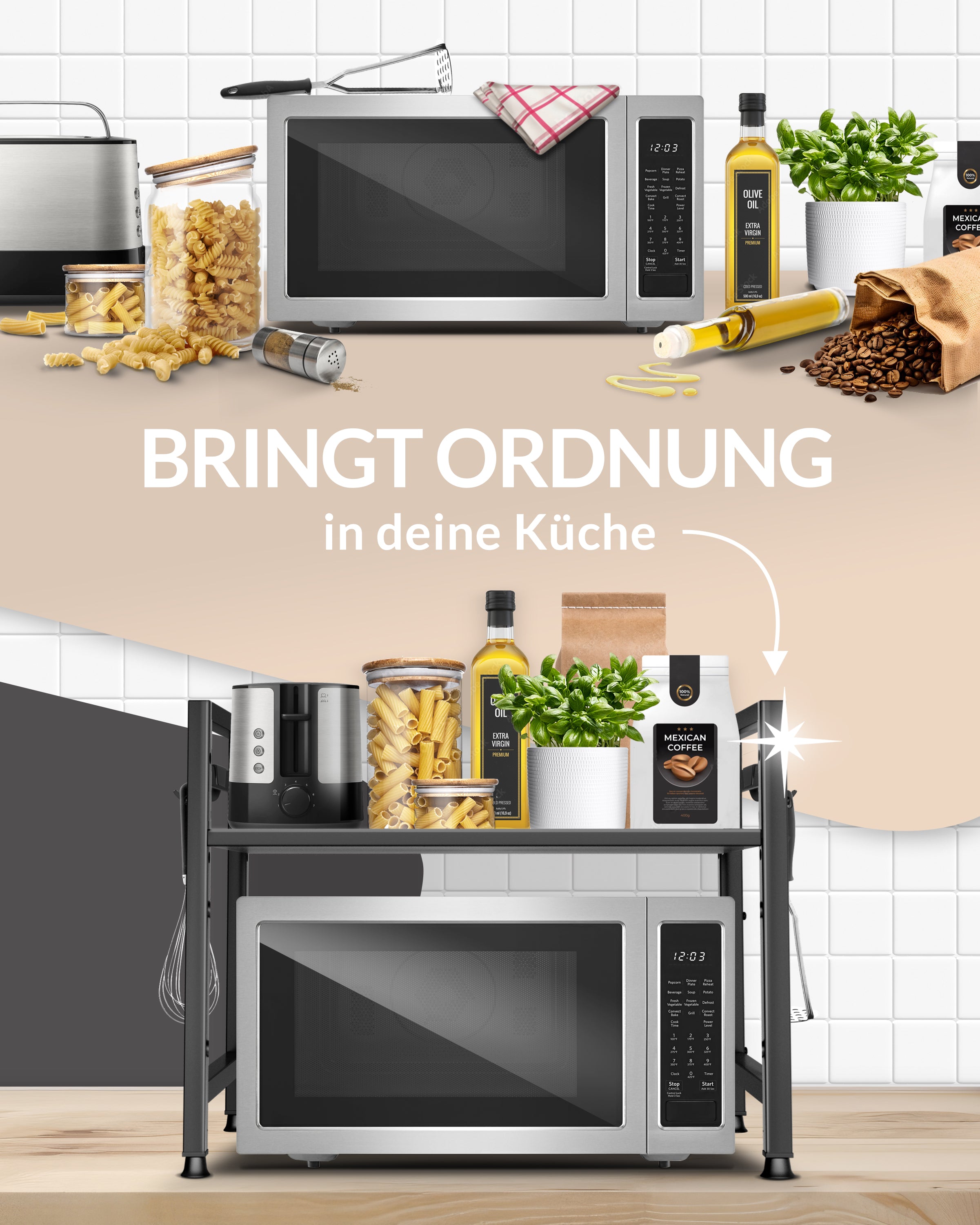 Heldenwunder Micro Wave Rack