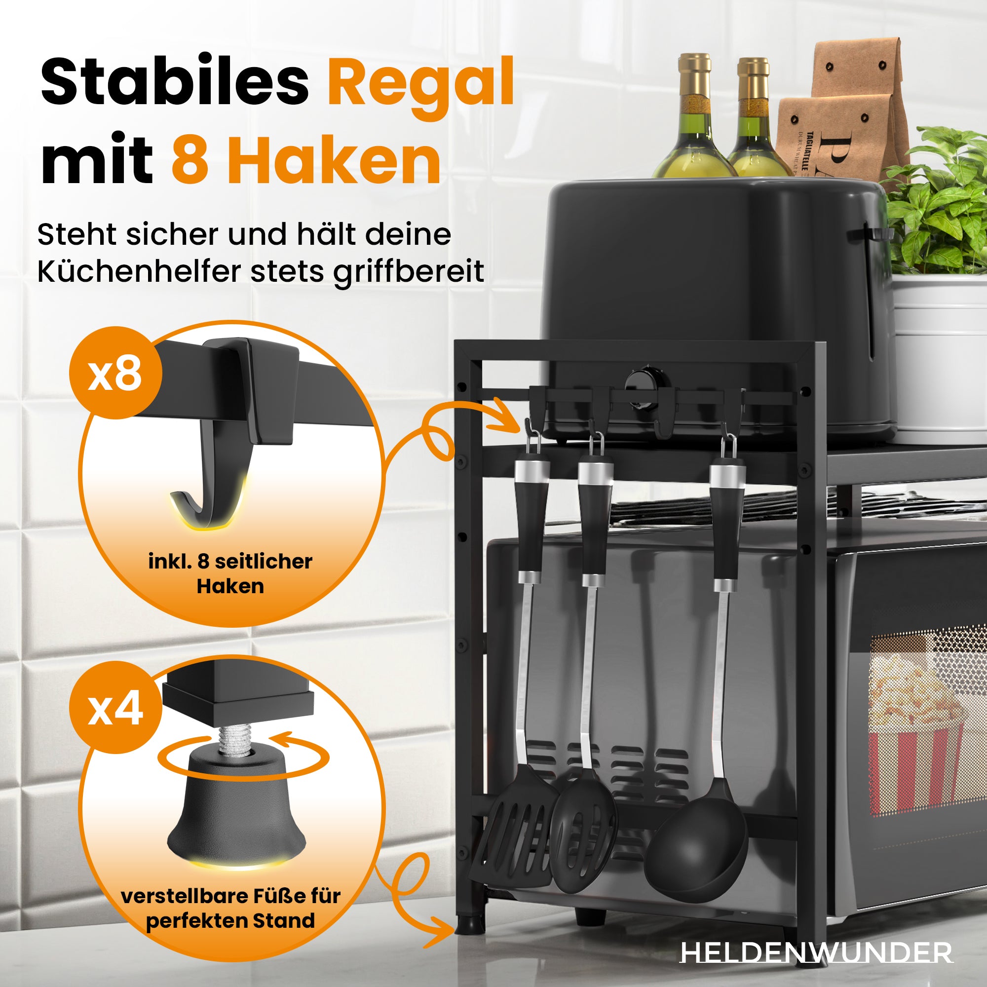 Heldenwunder Micro Wave Rack