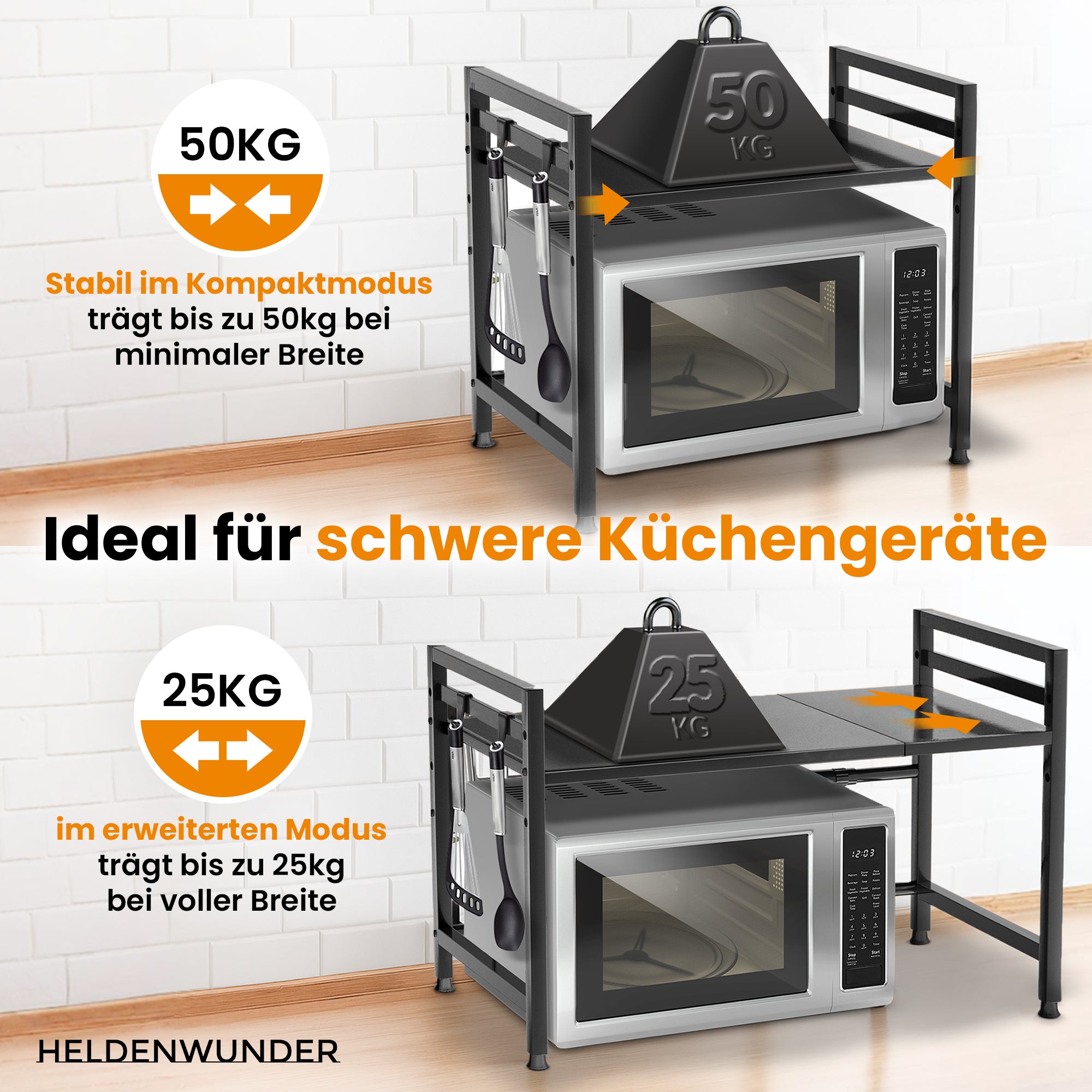 Heldenwunder Micro Wave Rack