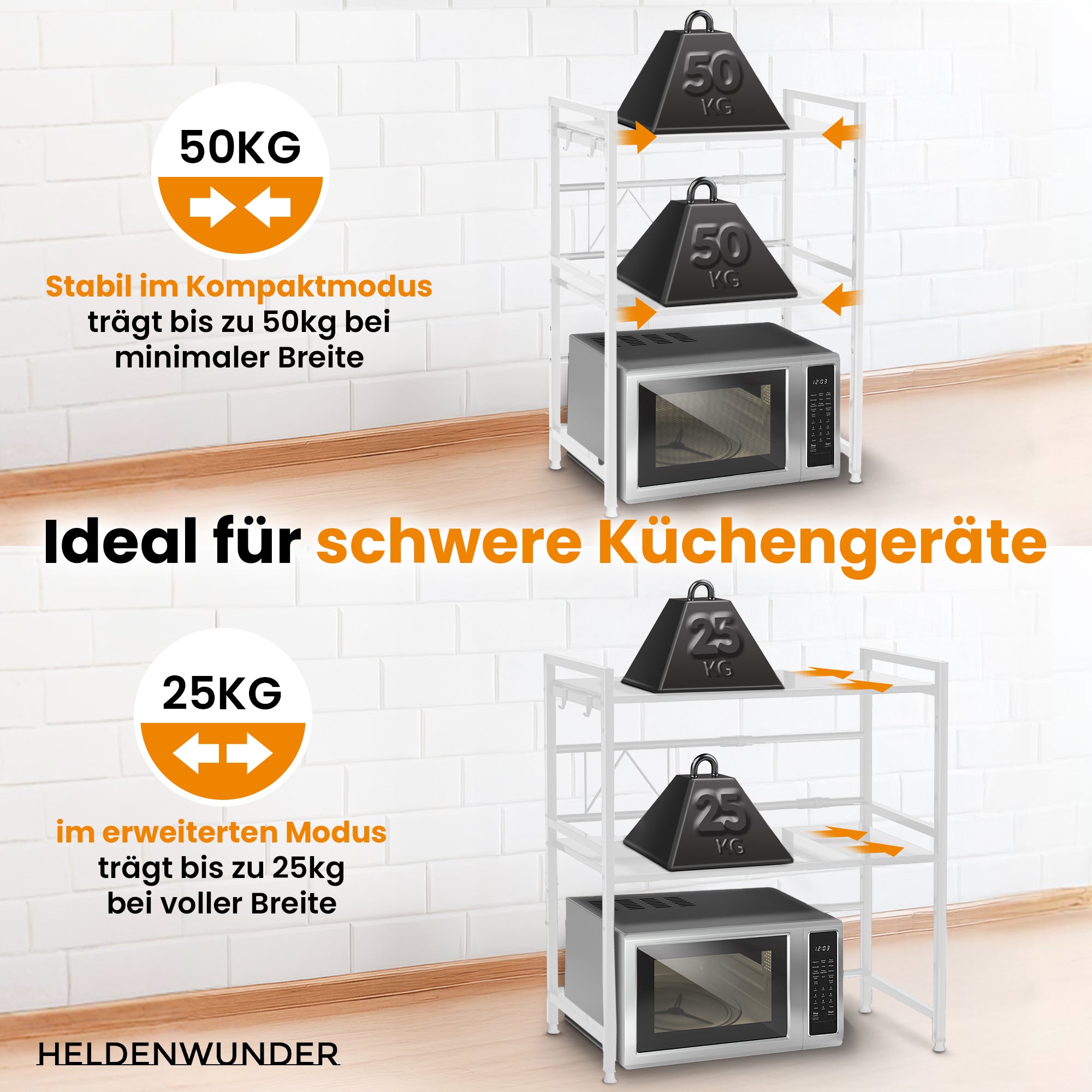 Heldenwunder Micro Wave Rack