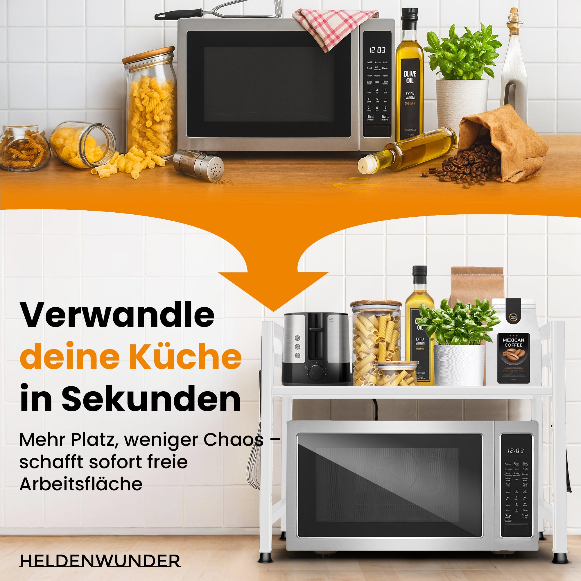 Heldenwunder Micro Wave Rack