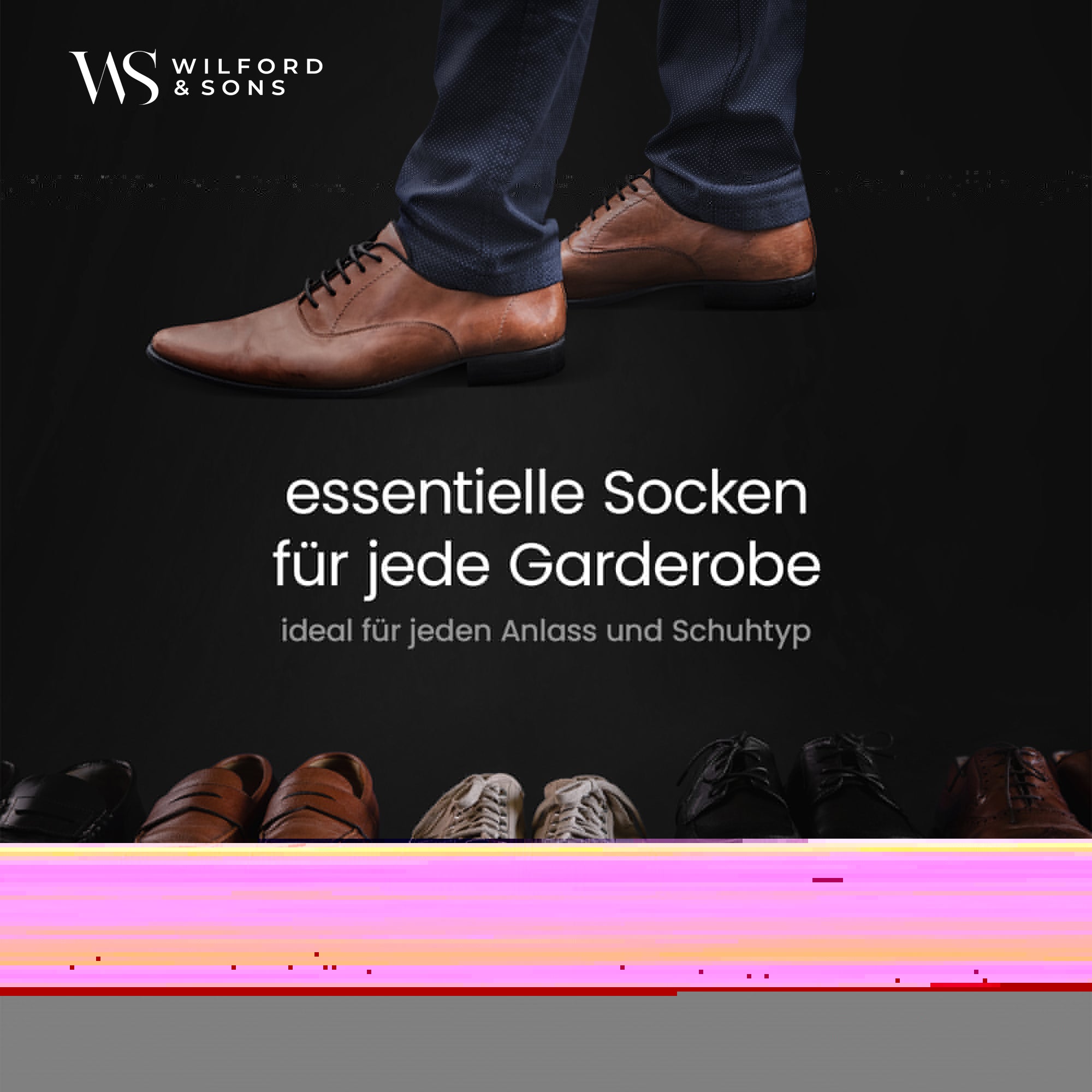 Business Socks Black | 10 pairs