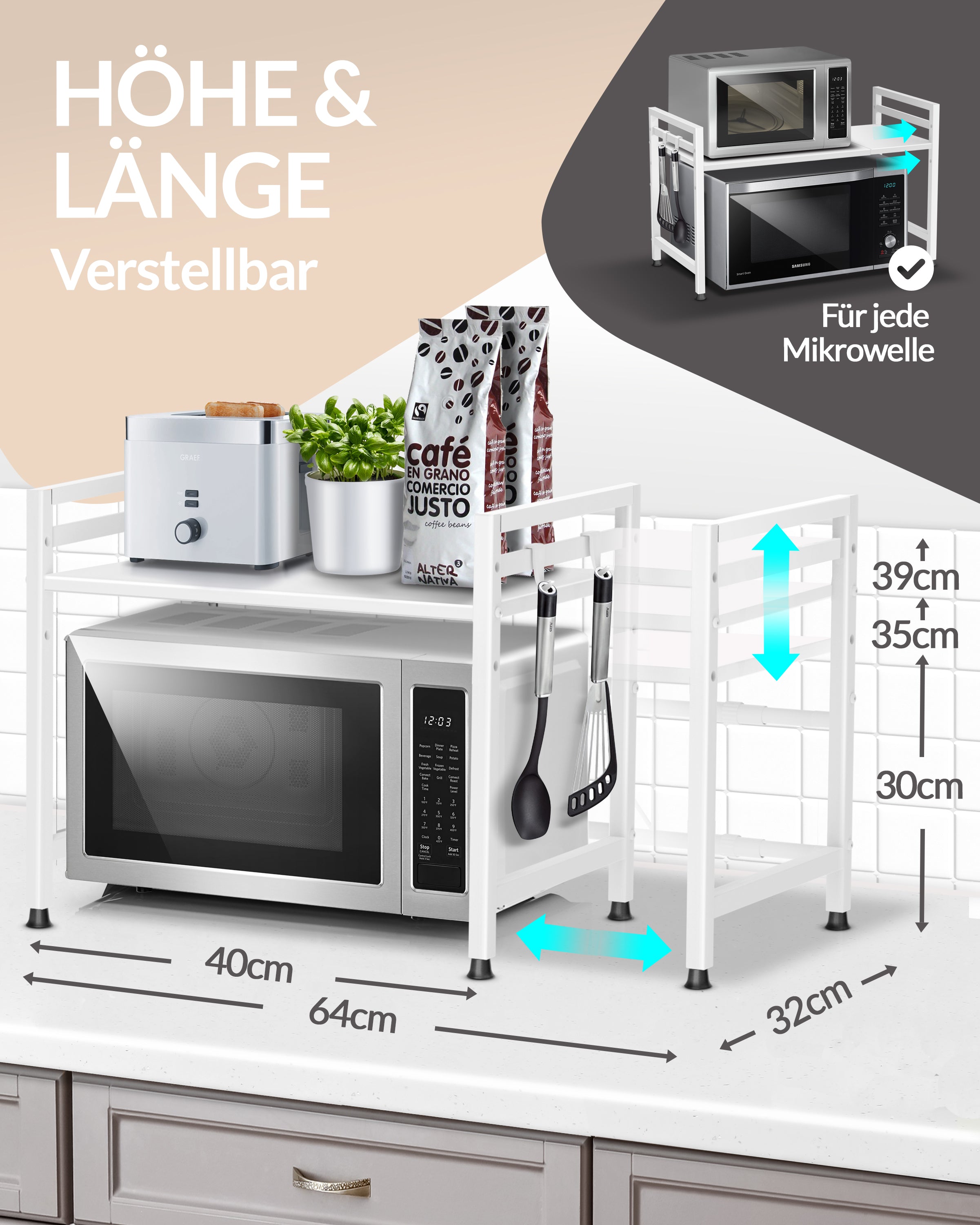 Heldenwunder Micro Wave Rack