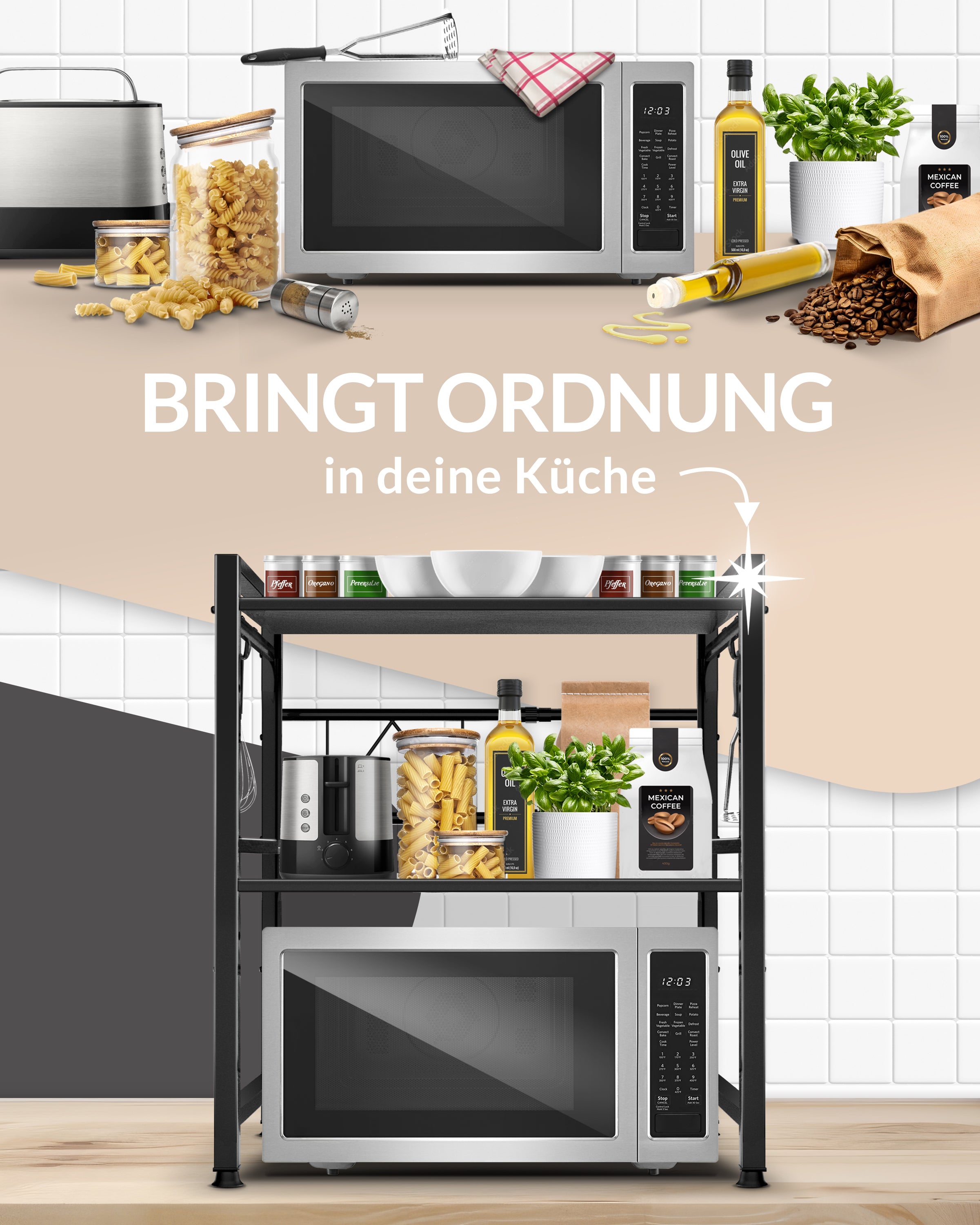 Heldenwunder Micro Wave Rack